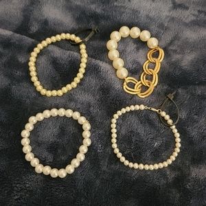 pearl bracelet bundle
